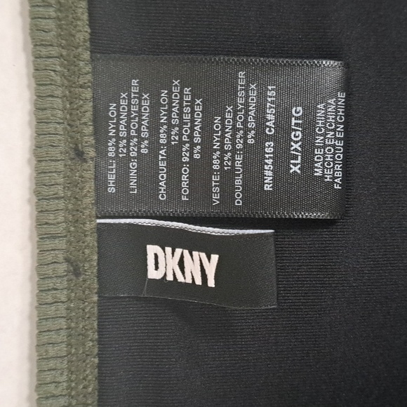 DKNY Textured High Waist Bikini Swim Bottom XL - Picture 8 of 11